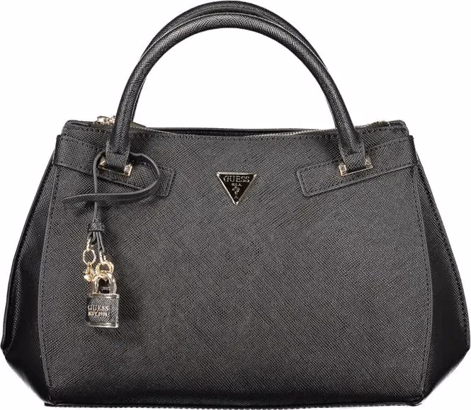 Guess Jeans Black Polyurethane Women Handbag