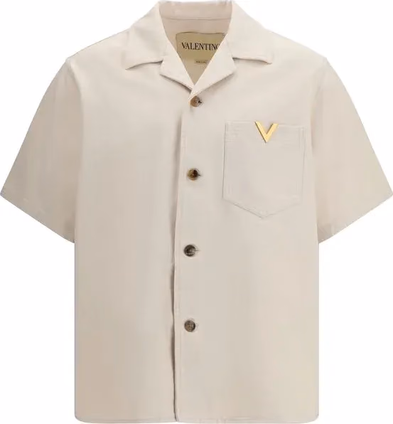 Valentino Garavani Beige Denim Shirt