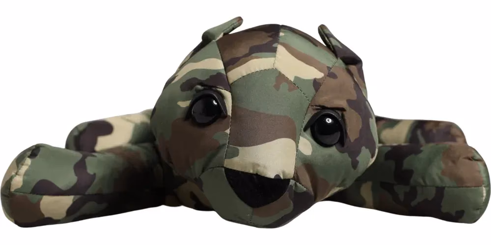 Dolce & Gabbana Multicolor Camouflage Animal Silhouette Waist Borse Bag