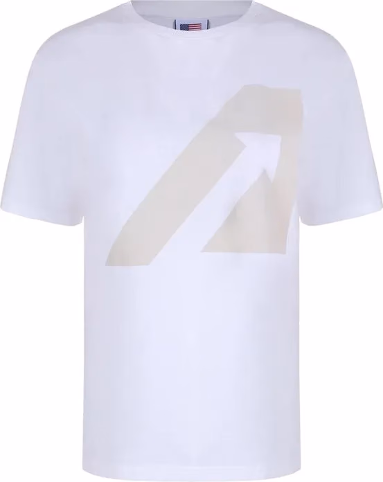 Autry White Cotton T-Shirt
