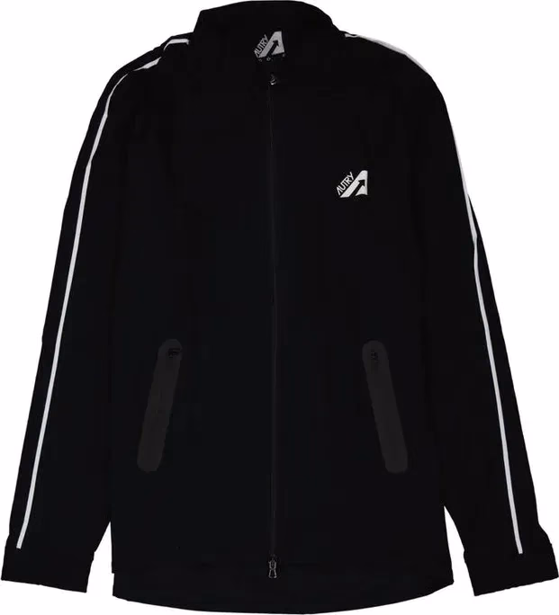 Autry Black Elastane Shell Jacket