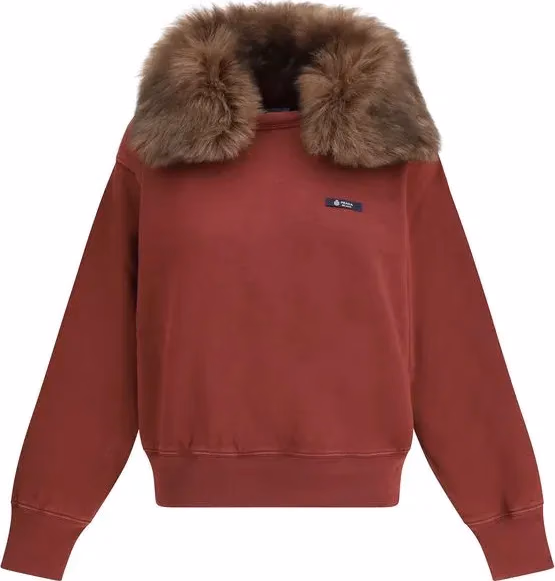 Prada Bordeaux Cotton Sweatshirt