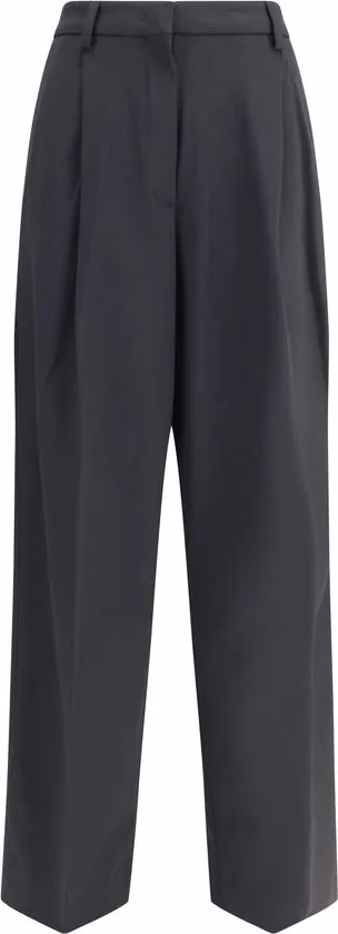 The Latest Black Polyester Casual Pants