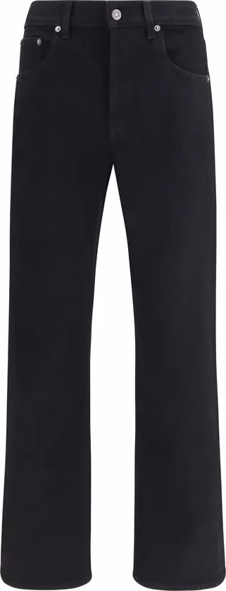 Golden Goose Black Cotton Slim Fit Jeans