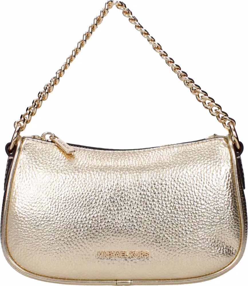 Michael Kors Gold Leather Handbag