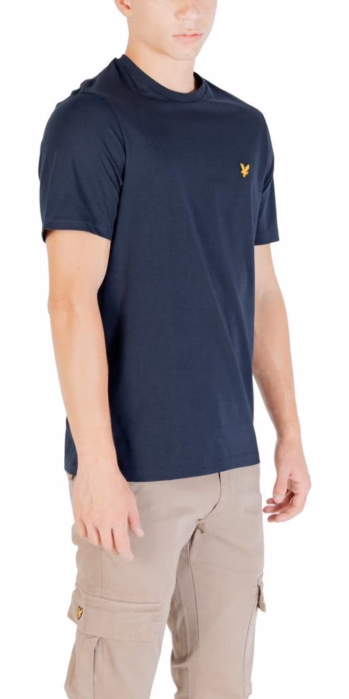 Lyle & Scott Blue Cotton T-Shirt