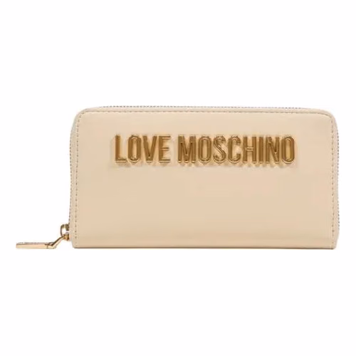 Love Moschino Beige Polyethylene Wallet