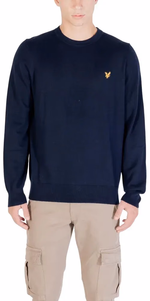 Lyle & Scott Blue Cotton Sweatshirt