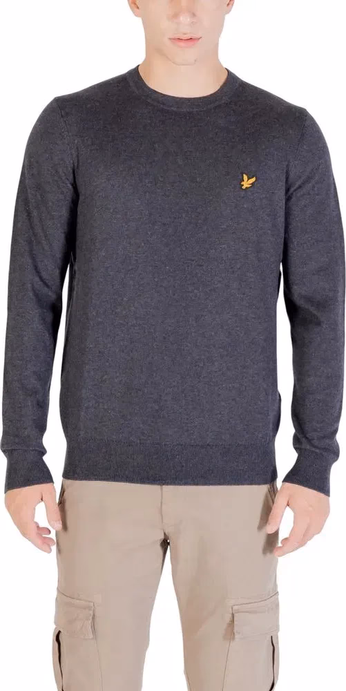 Lyle & Scott Gray Cotton Sweatshirt