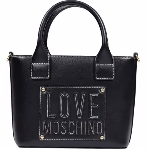 Love Moschino Black Polyethylene Handbag