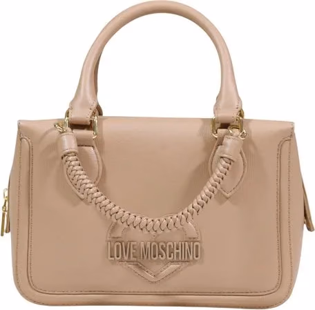 Love Moschino Beige Polyethylene Handbag