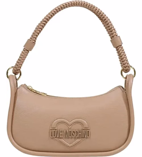Love Moschino Beige Polyethylene Handbag