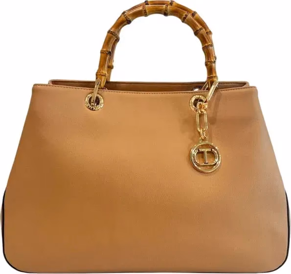 Twinset Brown PU Women Handbag