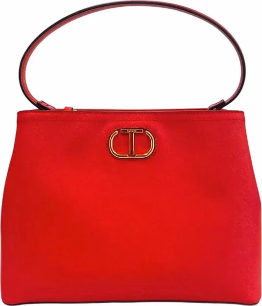 Twinset Red PU Women Handbag