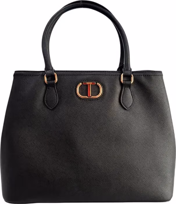 Twinset Yellow Polyurethane Women Shoulder Bag