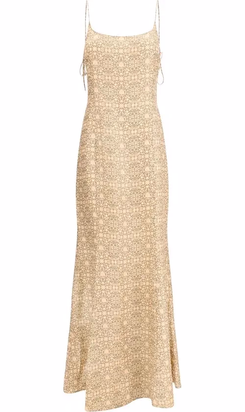 Kristina Ti Multicolor Viscose Casual Dress