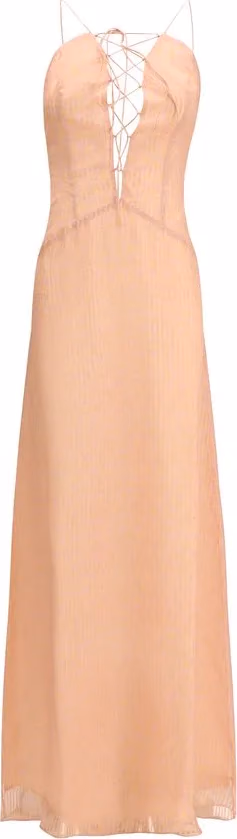 Kristina Ti Multicolor Silk Casual Dress