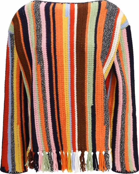Prada Multicolor Wool Sweatshirt