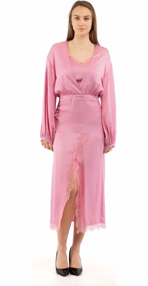 Moschino Multicolor Marabou Casual Dress
