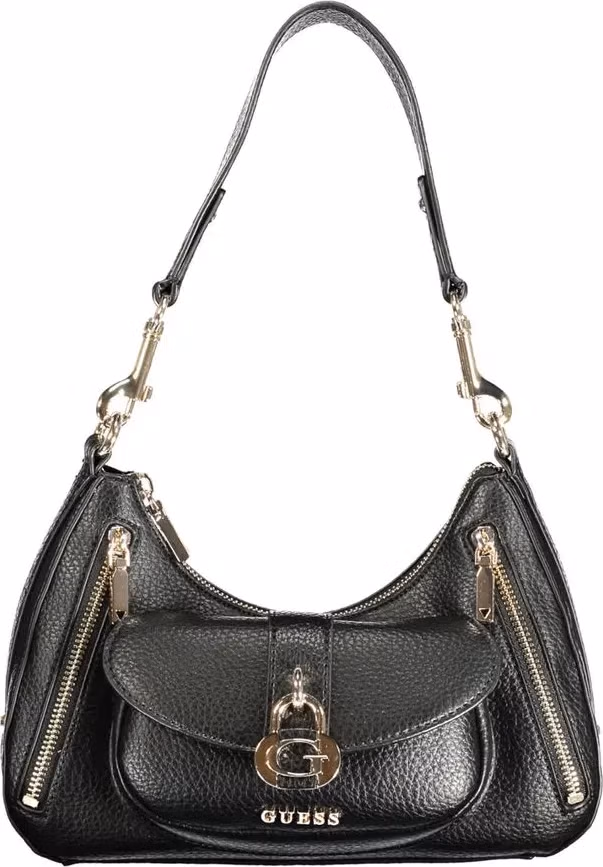 Guess Jeans Black Polyurethane Women Handbag
