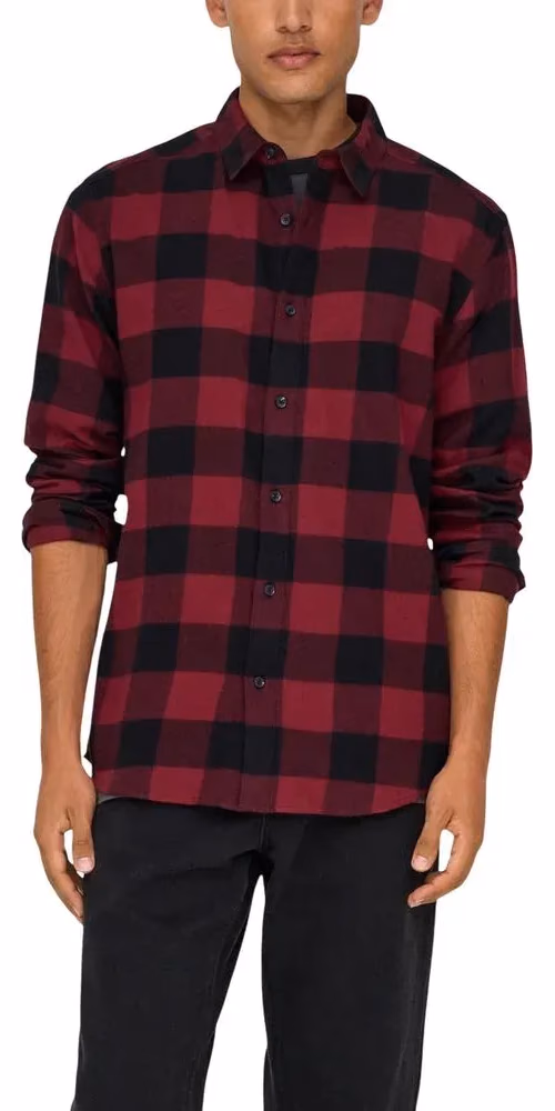 Only & Sons Multicolor Cotton Pattern Shirt