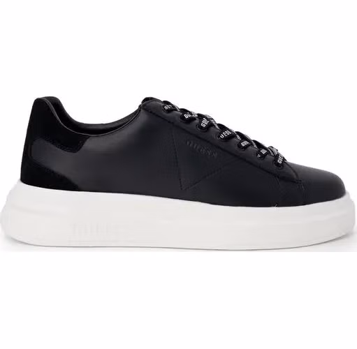 Guess Black Polyethylene Low Top Sneakers
