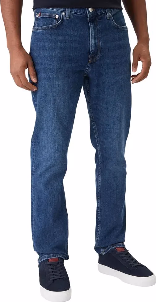 Tommy Hilfiger Blue Recycled Cotton Relaxed Fit Jeans