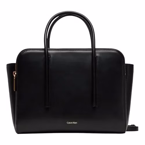 Calvin Klein Black Leather Handbag
