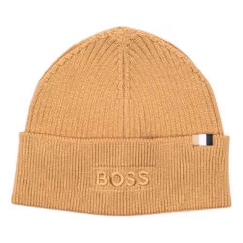 Hugo Boss Beige Cotton Cap (Baseball Hat)