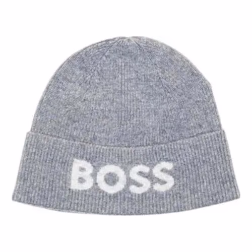 Hugo Boss Gray Recycled Polyamide Cap (Baseball Hat)
