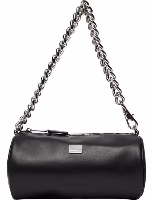 Tommy Hilfiger Jeans Black Artificial Leather Handbag