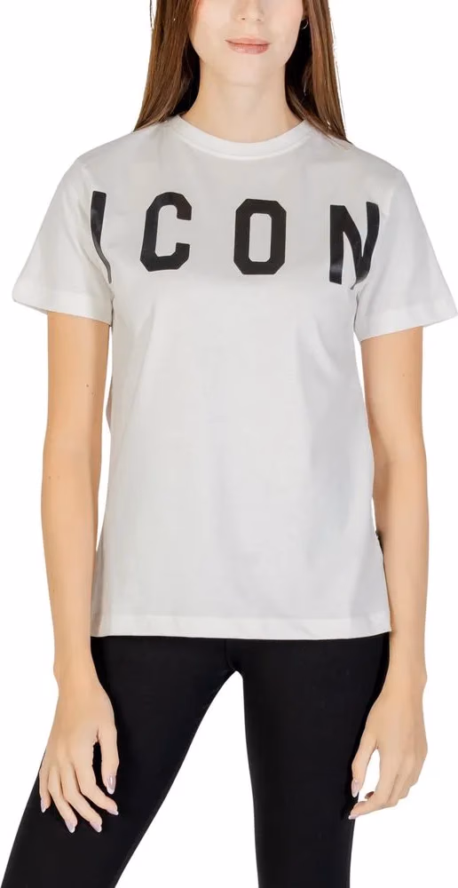 Icon Cream Cotton T-Shirt
