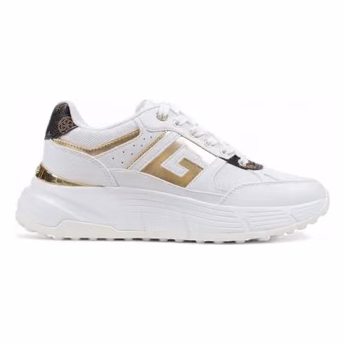 Guess White Polyethylene Chunky Sneakers