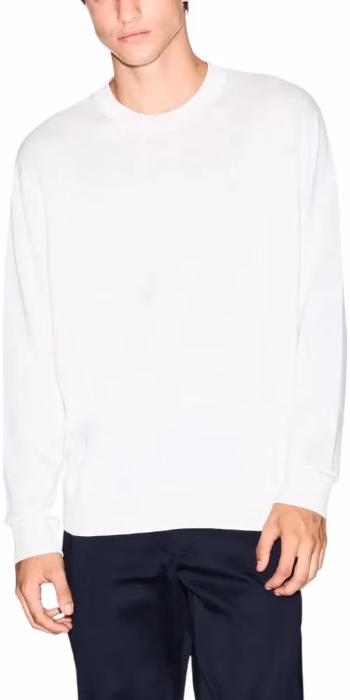 Armani Exchange Cream Viscose Sweatshirt