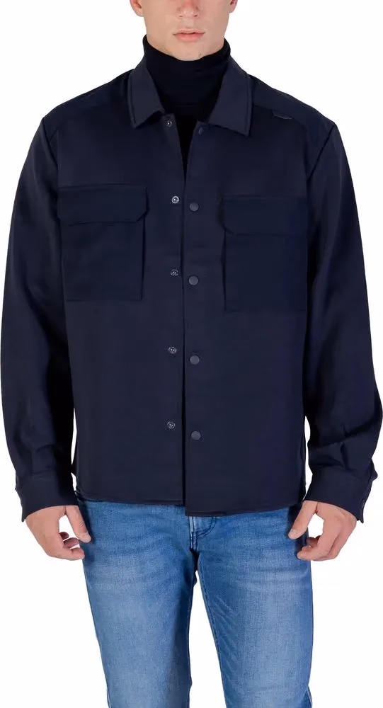 Antony Morato Blue Cotton Shirt