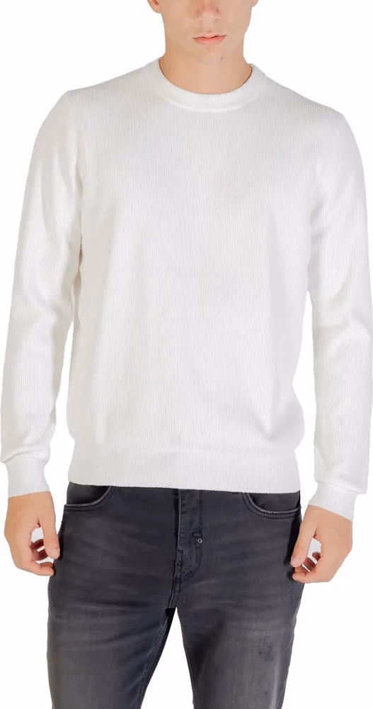 Antony Morato Beige Polyester Sweatshirt