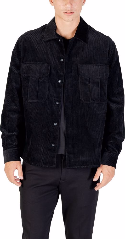 Antony Morato Black Cotton Shirt