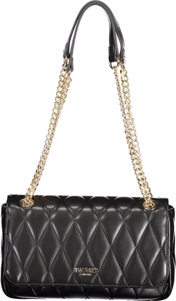 Twinset Black Polyurethane Women Handbag