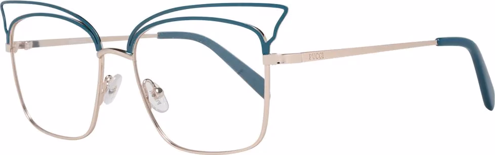 Emilio Pucci Turquoise Metal Glasses (Frames)