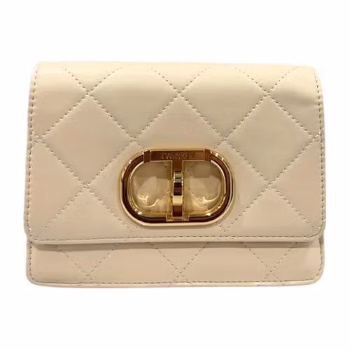 Twinset Beige PU Women Crossbody Bag