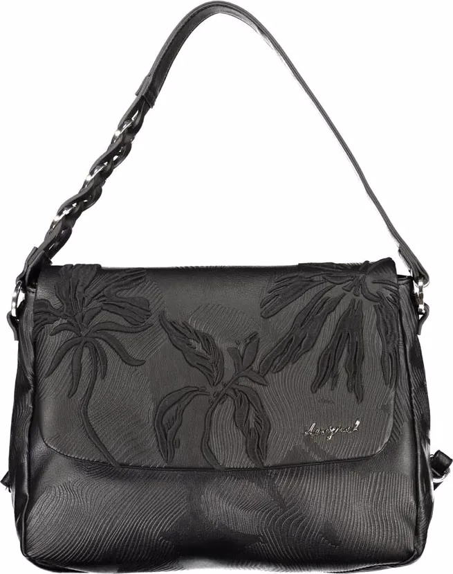 Desigual Black Polyurethane Women Backpack