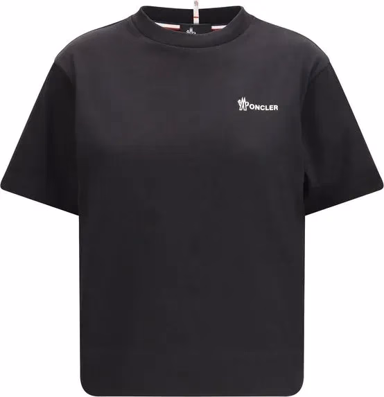Moncler Grenoble Black Cotton Sportswear