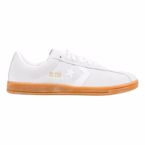 Converse White Leather Low Top Sneakers