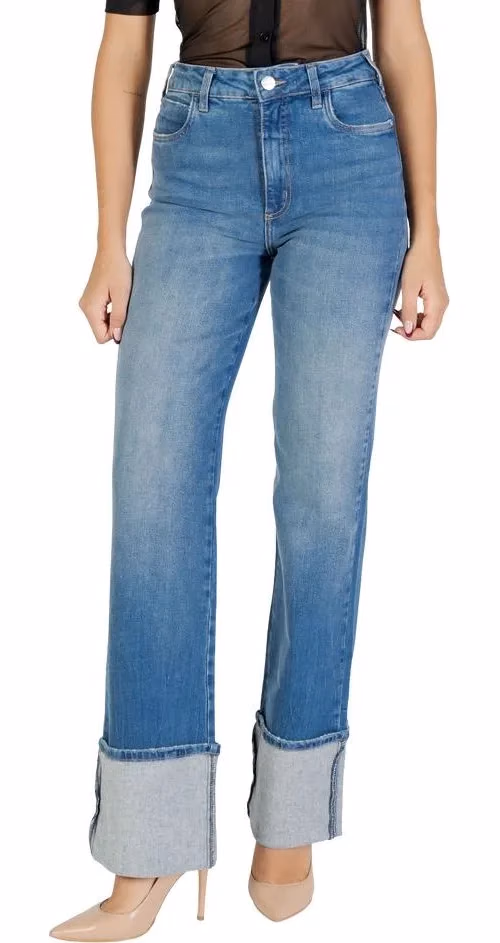 Colcci Blue Cotton Bootcut Jeans