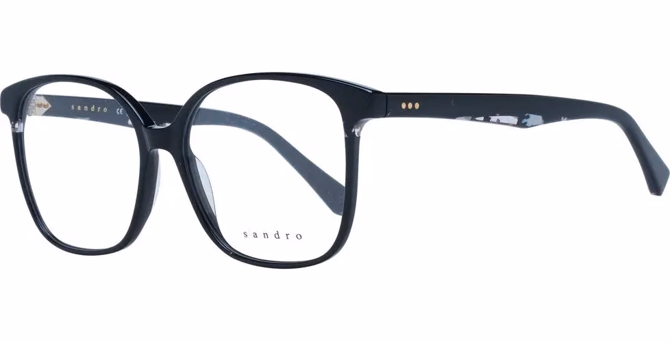 Sandro Black Stainless Steel Glasses (Frames)