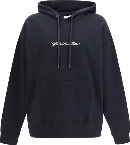 Off-White Black Cotton Sweatshirt