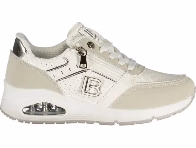 Laura Biagiotti Bianco Poliestere Women Sneaker