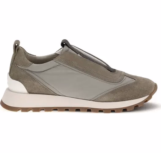 Brunello Cucinelli Bicolor Polyester Sneakers