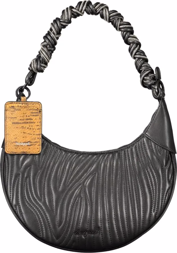 Desigual Nero Poliuretano Woman Bag