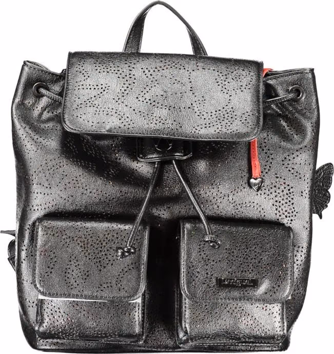 Desigual Black Polyurethane Women's Mini Backpack